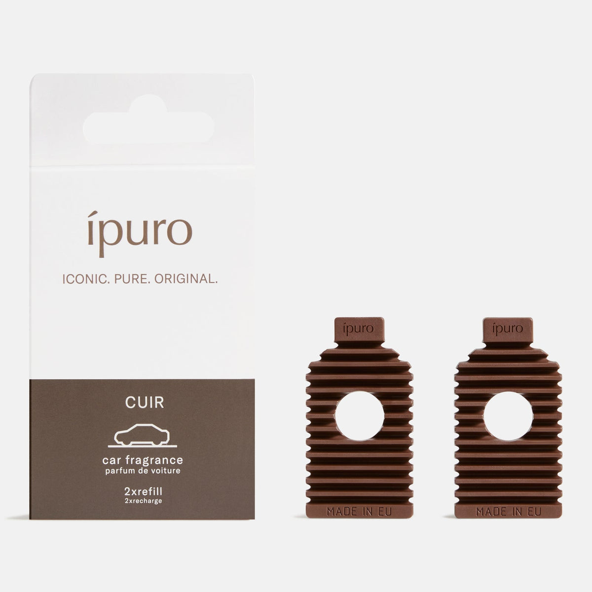 Car Fragrance Refill Pack ipuro cuir